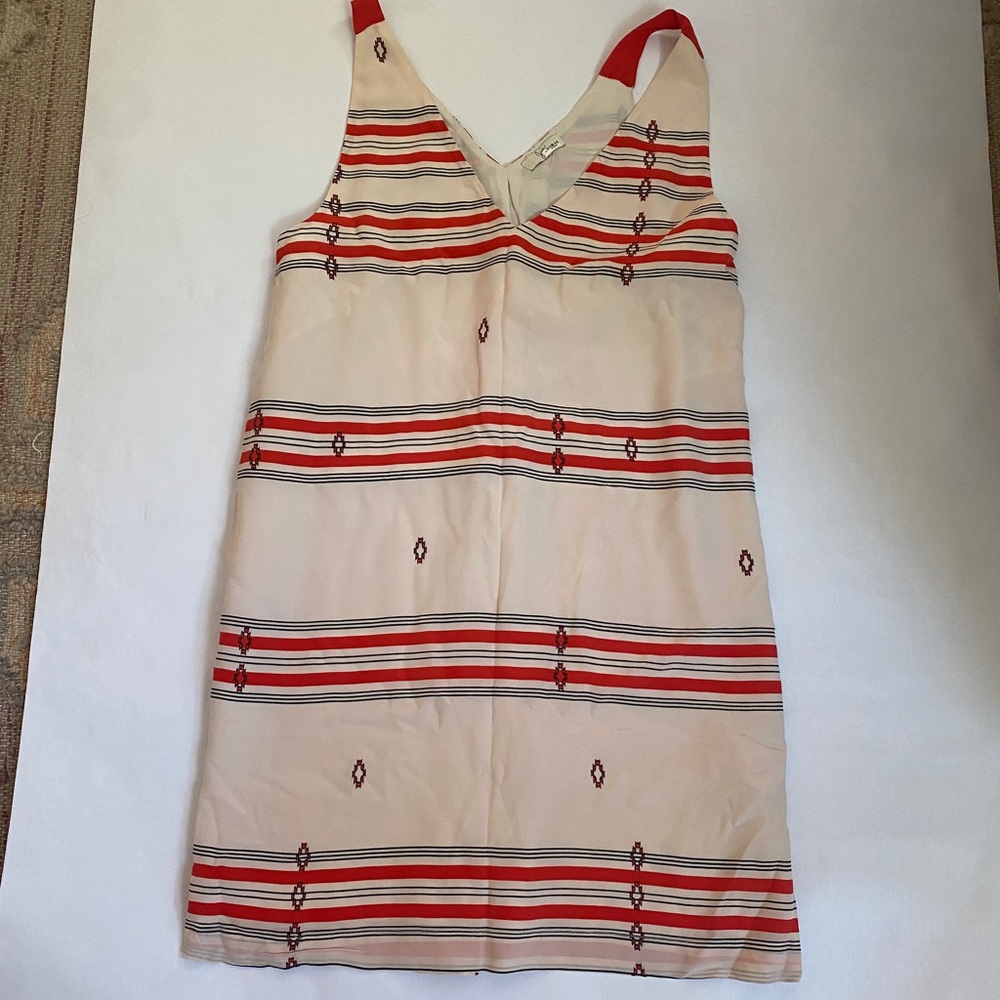 Joie | Red Silk Shift Dress | XS